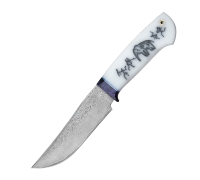 Нож Клыч из стали Elmax в нержавеющих обкладках купить на сайте koval-knife.shop